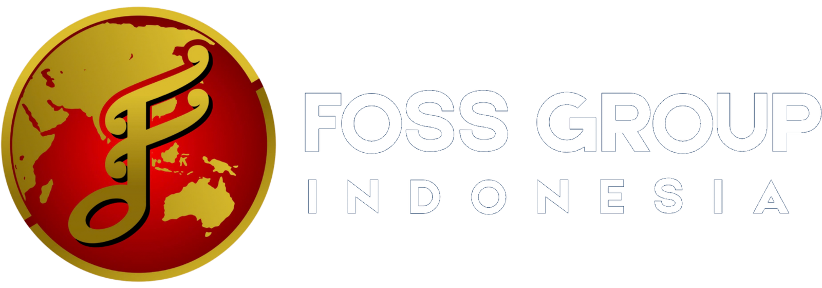 Logo Foss Group Indonesia White